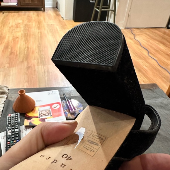 Sandro Velvet Sandals - Picture 4 of 6